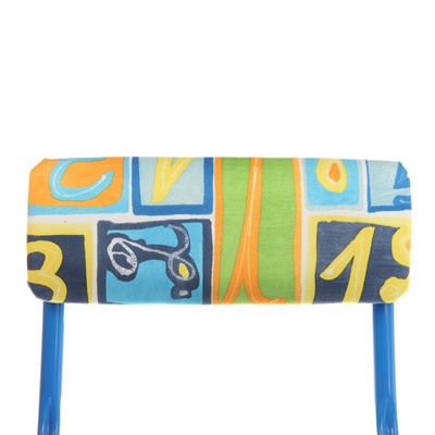 Набор мебели "Никки. Азбука": стол, пенал, стул мягкий складной, цвета МИКС
