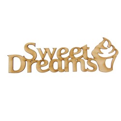 Деревянная заготовка "Sweet Dreams"