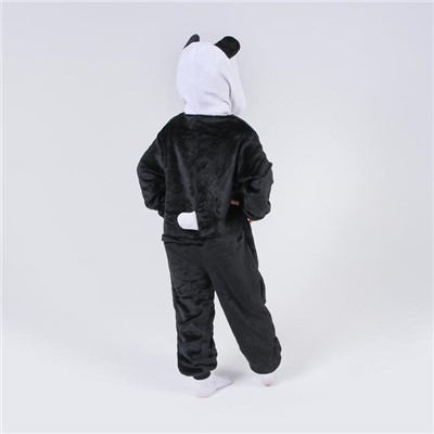 Кигуруми «Панда», закрытые глазки, рост 100 см