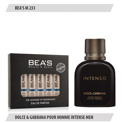 Парфюмерный набор BEAS Dolce&Gabbana Pour Homme Intenso men 5*5 ml M233