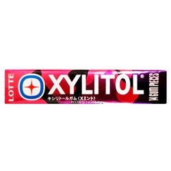 Жевательная резинка с мятным вкусом Xylitol Lotte, Япония, 21 г Акция