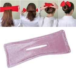 Женская заколка для волос твистер софиста розовая