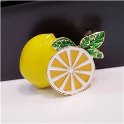 Брошка-кулон Лимон