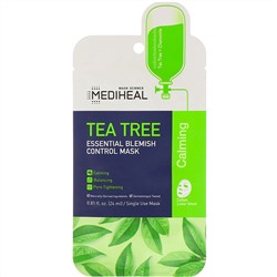Mediheal, Tea Tree, Essential Blemish Control Mask, 1 Sheet, 0.81 fl oz (24 ml)