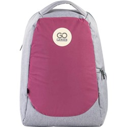 Рюкзак молодежный, GoPack 169, 43x28x10 см, эргономичная спинка, розовый