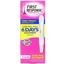 First Response, Тест для определения беременности на раннем сроке, 3 теста