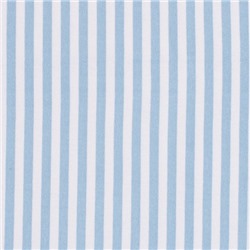 Ткань на отрез интерлок Полоса вертикаль R334 цвет голубой