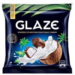 Конфета «Глэйс» со вкусом кокосовых сливок (упаковка 0,5 кг) Яшкино