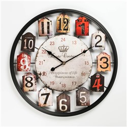 Часы настенные, серия: Лофт, d=50 см