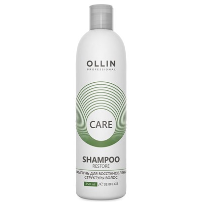 Шампунь для восстановления структуры волос Care Restore OLLIN 250 мл