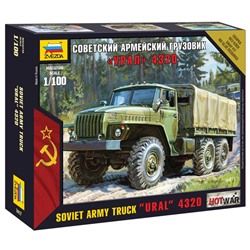 7417 Советский армейский грузовик "Урал" 4320.