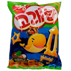 Пшеничные чипсы со вкусом морепродуктов, Корея, 56 г