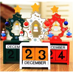 Рождественский Деревянный календарь на весь год