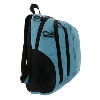 Рюкзак молодёжный, Luris «Тейди», 44 х 28 х 18 см, эргономичная спинка, голубой