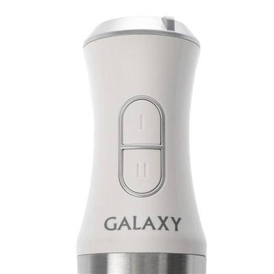 Блендер Galaxy LINE GL 2132, погружной, 350 Вт, 2 скорости, режим "Турбо", белый