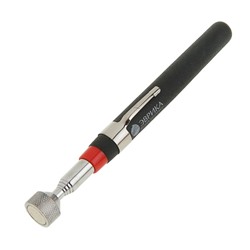 Щуп магнитный "Эврика", телескопический, с резиновой ручкой, 3,6 кг, max длина 645 мм