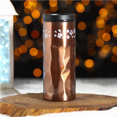 Новогодний подарочный набор «7 причин выпить кофе»: термокружка 550 мл, полотенце