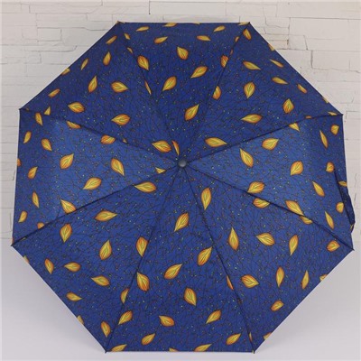 Зонт автоматический «Опавший лепесток», 3 сложения, 8 спиц, R = 48 см, цвет МИКС