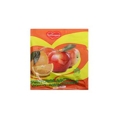 Пастила фруктовая яблочно-апельсиновая 200 гр.