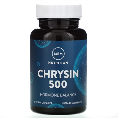 MRM, Nutrition, Chrysin 500, 30 Vegan Capsules
