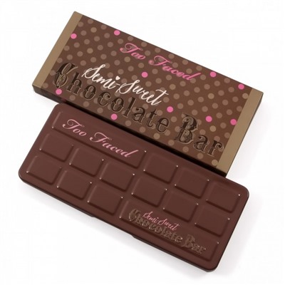 Тени для век Too Faced Semi-Sweet Chocolate Bar 16 цветов