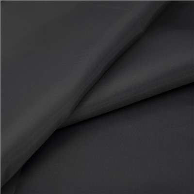 Ткань на отрез таффета 150 см 190Т цвет №1313 темно-серый