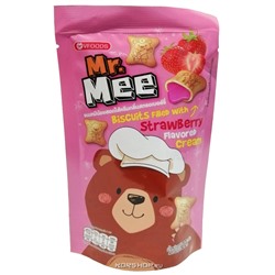 Печенье с клубничным кремом Mr. Mee VFoods, Таиланд, 22 г