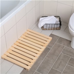 Решетка в ванную комнату под ноги 70×42×3 см, сосна