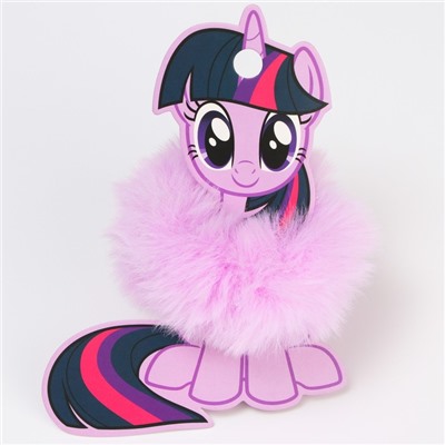 Резинка для волос "Искорка", My Little Pony, фиолетовая