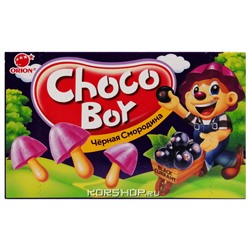 Печенье с черной смородиной Choco Boy Orion, Корея, 45 г