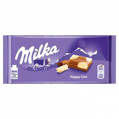 Шоколад Milka Happy Cow 100гр (плитка) (Германия) арт. 816118