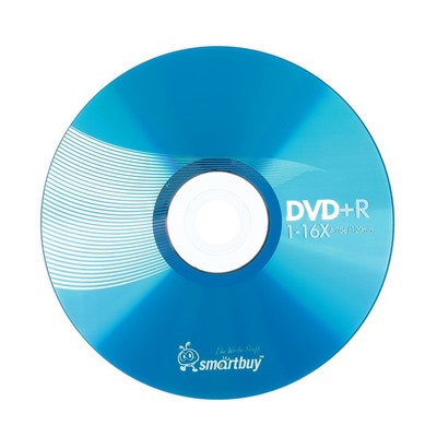 Диск DVD+R Smartbuy, 16х, 4.7 Гб, Cake Box, 25 шт