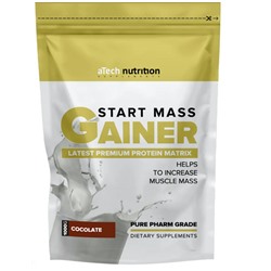 Гайнер со вкусом шоколада Gainer Start Mass aTech Nutrition 1000 гр.