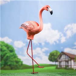 Садовая фигура "Фламинго" малый 36х13х70см