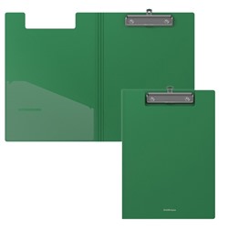 Папка-планшет ErichKrause "Matt Classic", A4, 15 мм, 1300 мкм, с внутренним карманом, зеленая