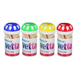 Зубочистки Vetta в пластик упаковке*12 100шт