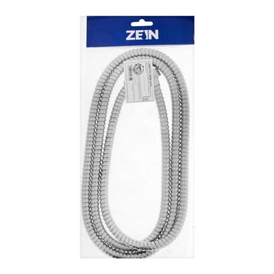 Душевой шланг ZEIN Z28PS, 200 см, гайки металл 1/2", запрессовочная втулка латунь