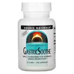 Source Naturals, GastricSoothe, 37,5 мг, 120 капсул