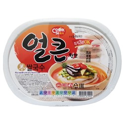 Рисовая лапша б/п со вкусом острой говядины, Корея, 92 г