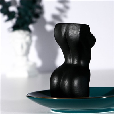Подставка для зубочисток «Женское тело», черная