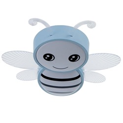 Люстра "Пчела" 1хLED 60Вт 4000К синий 68х68х10 см
