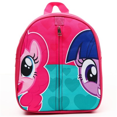 Рюкзак детский "Пинки Пай и Искорка", на молнии, 23х27 см, My Little Pony