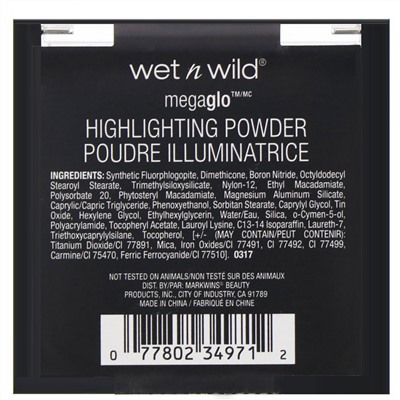 Wet n Wild, Пудра-хайлайтер MegaGlo, оттенок Blossom Glow, 5,4 г