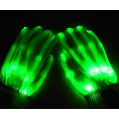 LED перчатки тонкие SC-2