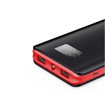 Мобильный аккумулятор Hiper BS10000 Li-Pol 10000mAh 2.1A+1A 2xUSB черный