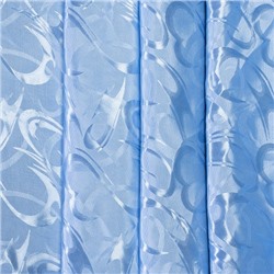 Портьерная ткань 150 см 17 цвет голубой