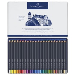 Карандаши художественные Faber-Castell 36 цветов, в металлической коробке