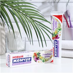 Зубная паста «Новый жемчуг», лечебные травы, 50 мл