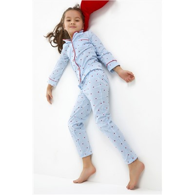 Пижама с брюками для девочки Алиса - Кант