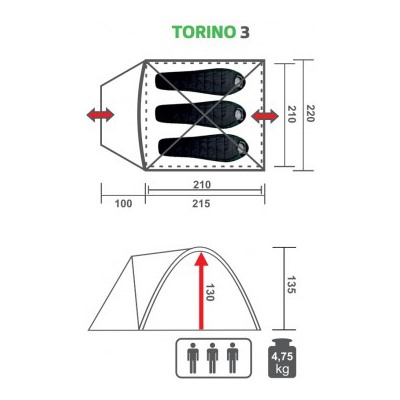 Палатка Premier Fishing Torino-3